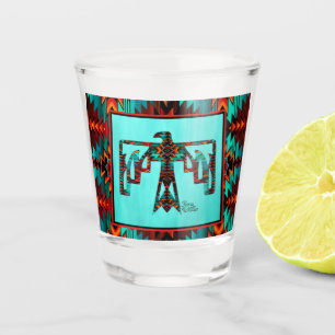 Tribal Thunderbird Shot Glass