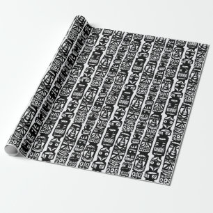 Tribal Totem Wrapping Paper