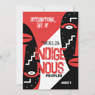 Tribal Tradition Invitation