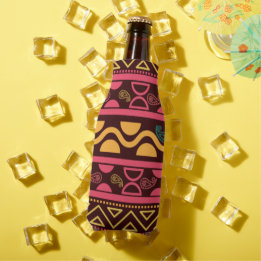 Tribal Traditional Pattern Bottle Cooler