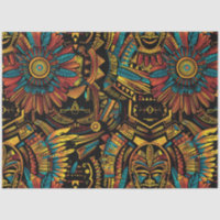 Tribal Turquoise "Aztec Dream" Gift Tissue