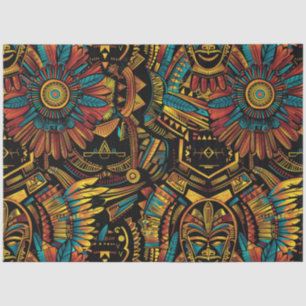 Tribal Turquoise "Aztec Dream" Gift Tissue Paper