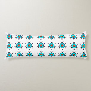 Tribal Turquoise Pattern Body Cushion