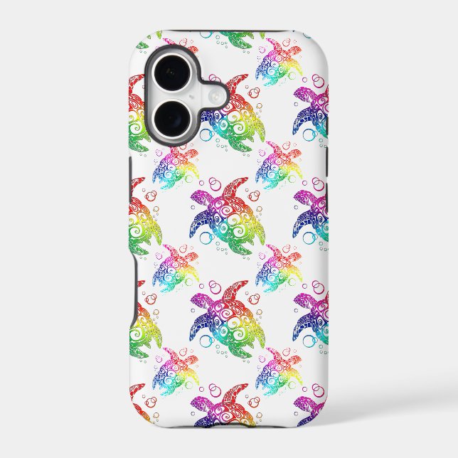 Tribal Turtle Rainbow (Back)