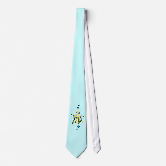 Tribal Turtle Tie (Front)
