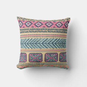Tribal vintage ethnic seamless cushion
