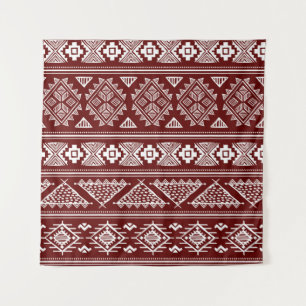 Tribal vintage ethnic seamless illustration patter tapestry