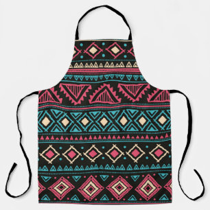 Tribal vintage ethnic seamless pattern apron