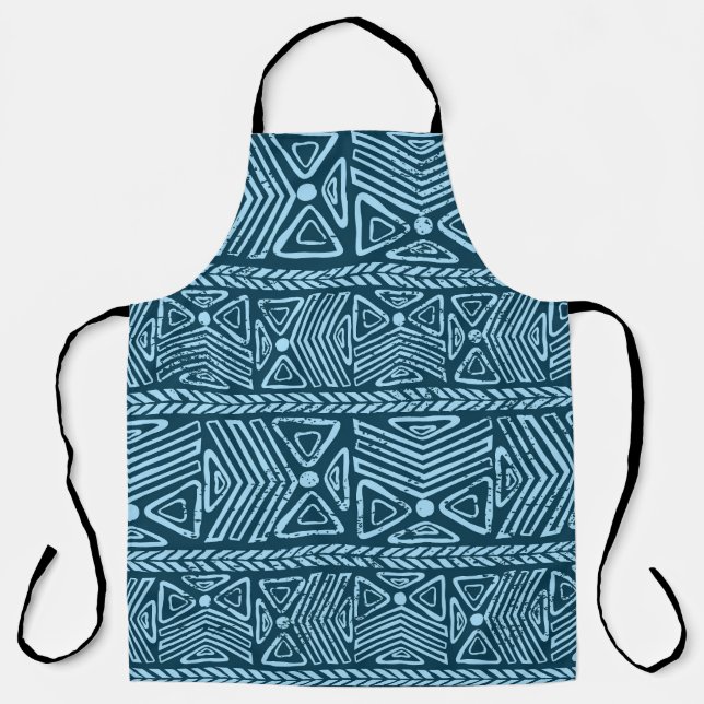 Tribal vintage ethnic, seamless pattern. apron (Front)