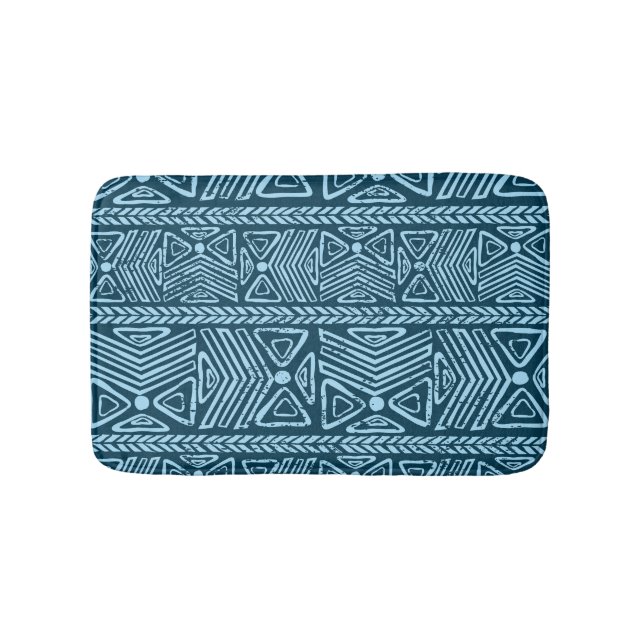 Tribal vintage ethnic, seamless pattern. bath mat (Front)