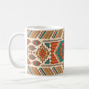 Tribal Vintage: Ethnic Seamless Pattern Coffee Mug
