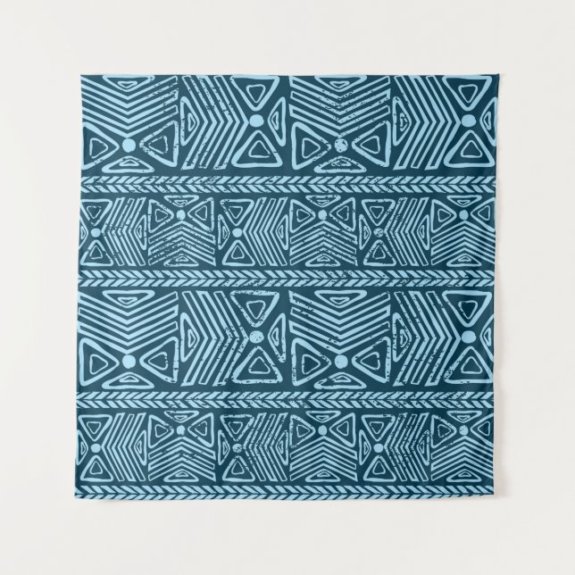 Tribal vintage ethnic, seamless pattern. tapestry (Front)