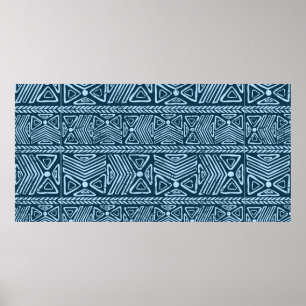 Tribal vintage ethnic seamless  poster