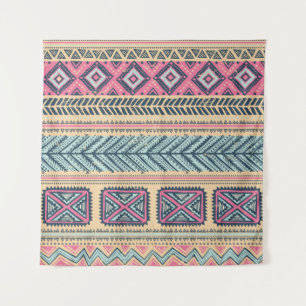 Tribal vintage ethnic seamless tapestry