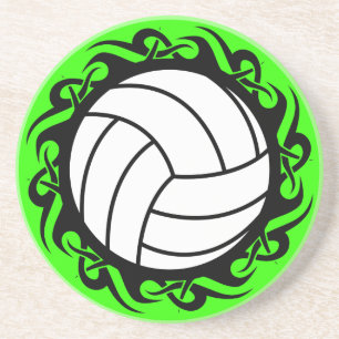 tribal volleyball coaster