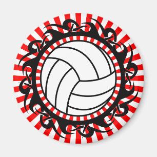 tribal volleyball magnet