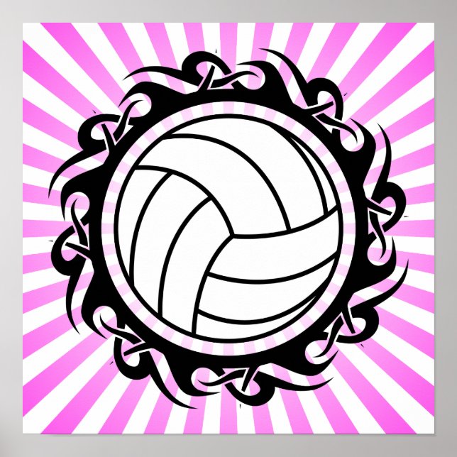 tribal volleyball poster (Front)