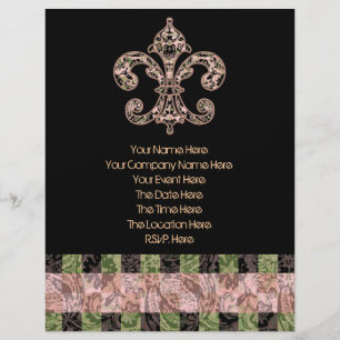 Tribal Voodoo Fleur de lis Flyer