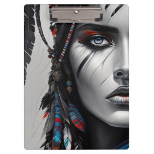 Tribal Warrior Clipboard
