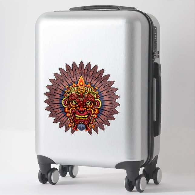 Tribal Warrior King Ritual Mask (Suitcase)