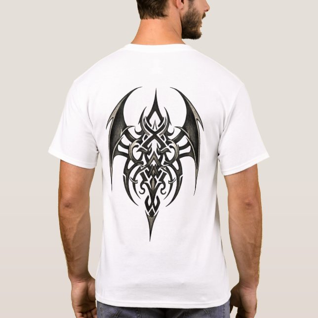 Tribal Winged Totem T-Shirt (Back)