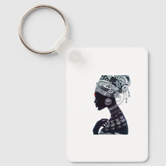 Tribal Women Key Ring