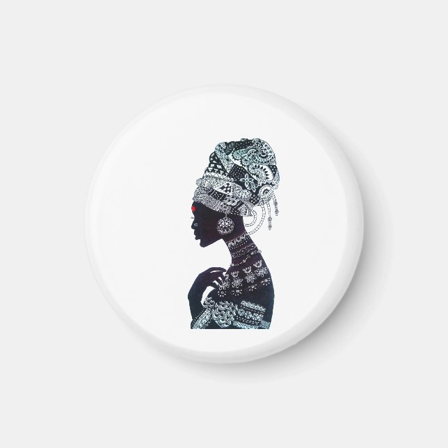 Tribal Women Magnet (Front)