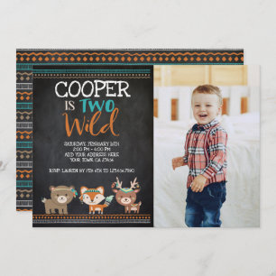 Tribal Woodland Invitation