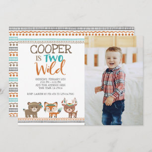 Tribal Woodland Invitation