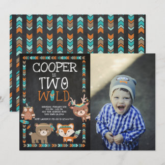 Tribal Woodland, TWO wild Invitation