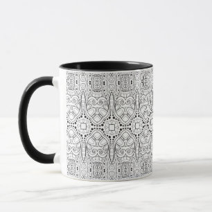 Tribal Zendoodle Design Mug