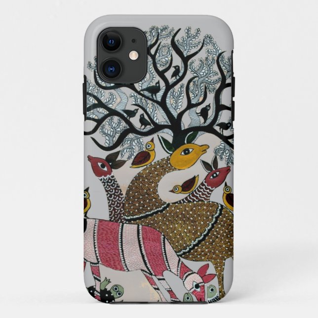 tribala rt water colour traditional colours Case-Mate iPhone case (Back)