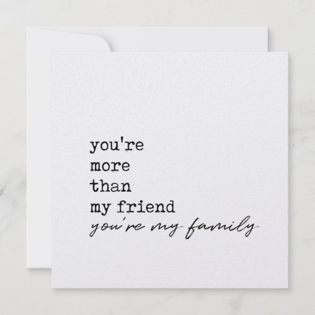 TRIBE 5.25 x 5.25 card (Front)