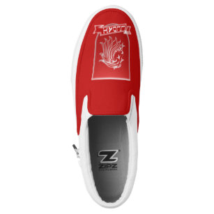 Tribe Of Judah Crest Zipz Slip On Sneakers