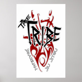 Tribe Poster Large White[22.86" x 34.5"]