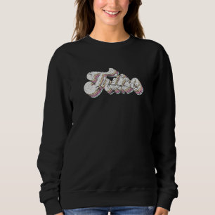 Tribe Retro Bride Cute Bridesmaid Bachelorette Par Sweatshirt