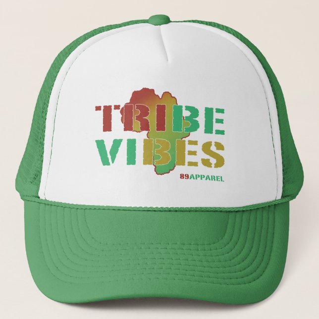 Tribe Vibes Trucker Hat (Front)