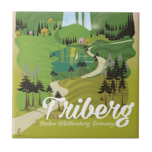 Triberg ,Baden-Württemberg, Germany Ceramic Tile