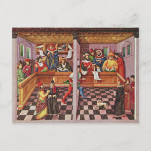 Tribunal of the Scientists Postcard