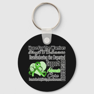Tribute Hope Collage - Non-Hodgkins Lymphoma Key Ring