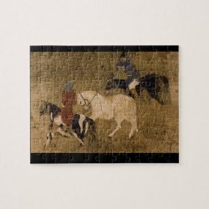 Tribute Horses', unknown artist_The Orient Jigsaw Puzzle