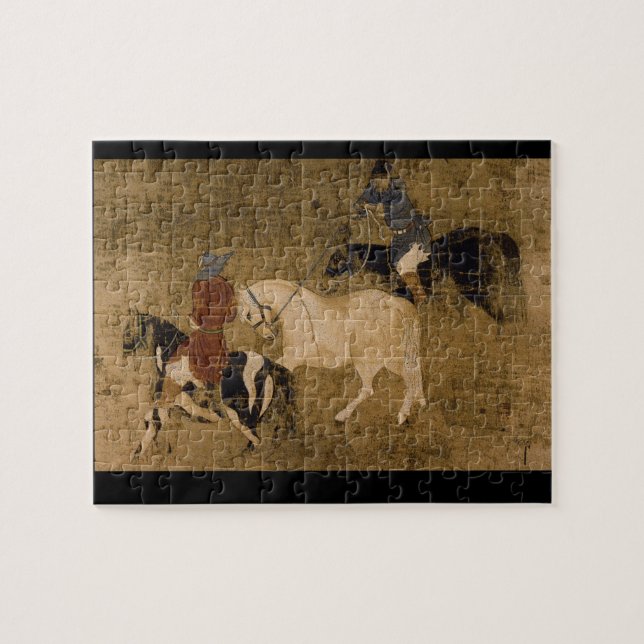 Tribute Horses', unknown artist_The Orient Jigsaw Puzzle (Horizontal)