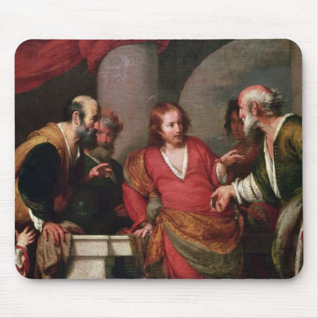 Tribute Money, c.1631 Mouse Pad (Front)