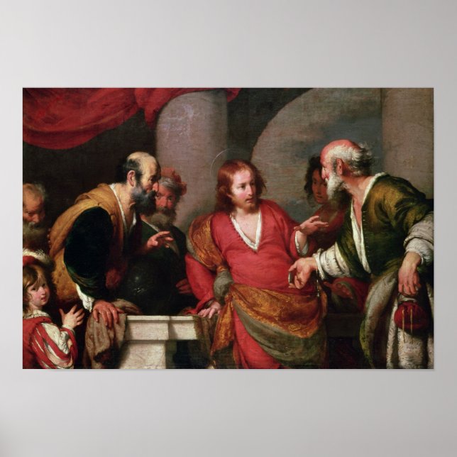 Tribute Money, c.1631 Poster (Front)