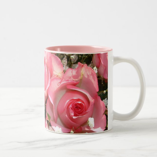 Tribute Roses | Two-Tone Coffee Mug (Right)