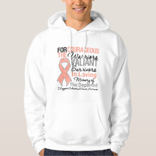 Tribute Support Endometrial Cancer Awareness Hoodie