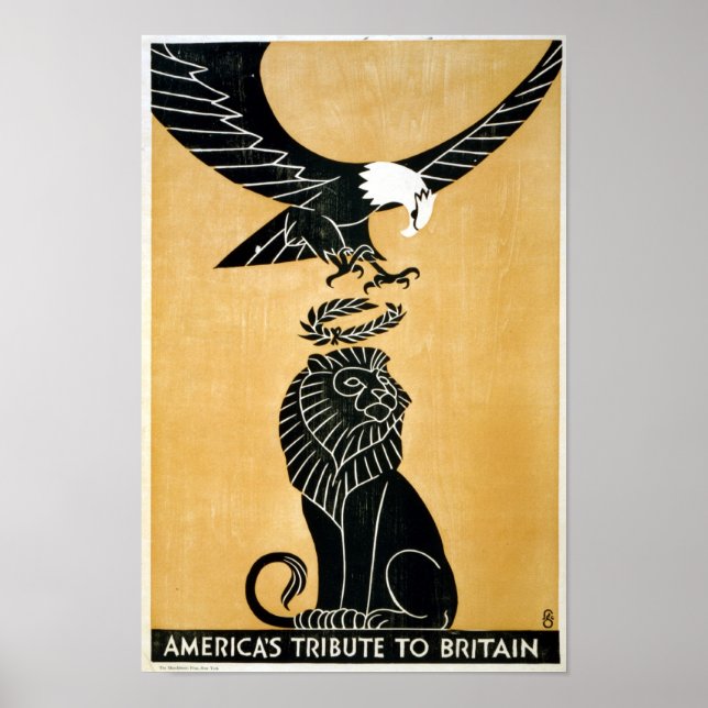 Tribute To Britain Poster (Front)