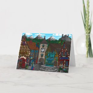 Tribute To Europa Greeting Card