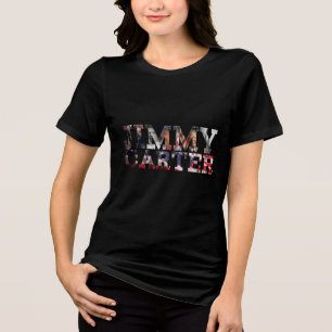 Tribute to Jimmy Carter-39th POTUS Tri-Blend Shirt
