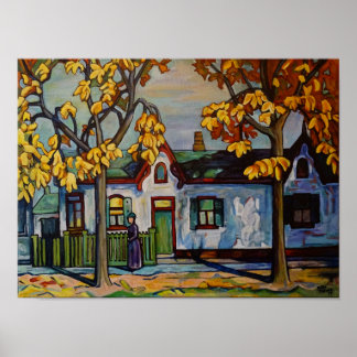 Tribute to Lawren Harris - Poster